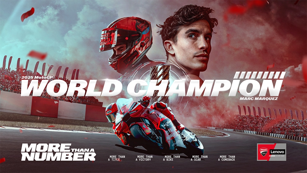 Doppia festa Ducati a Motegi: vince Bagnaia, Marquez secondo è campione del mondo