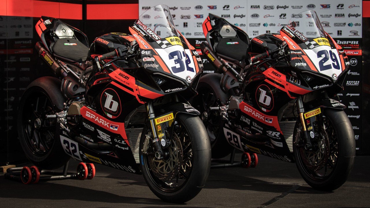 SBK: il Barni Spark Racing Team svela le livree 2022