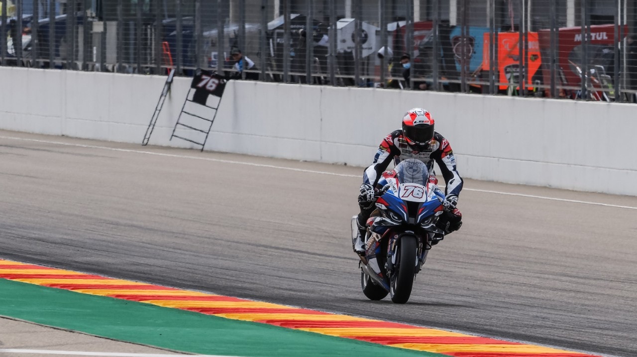 Test SBK: Rea da record ad Aragon 