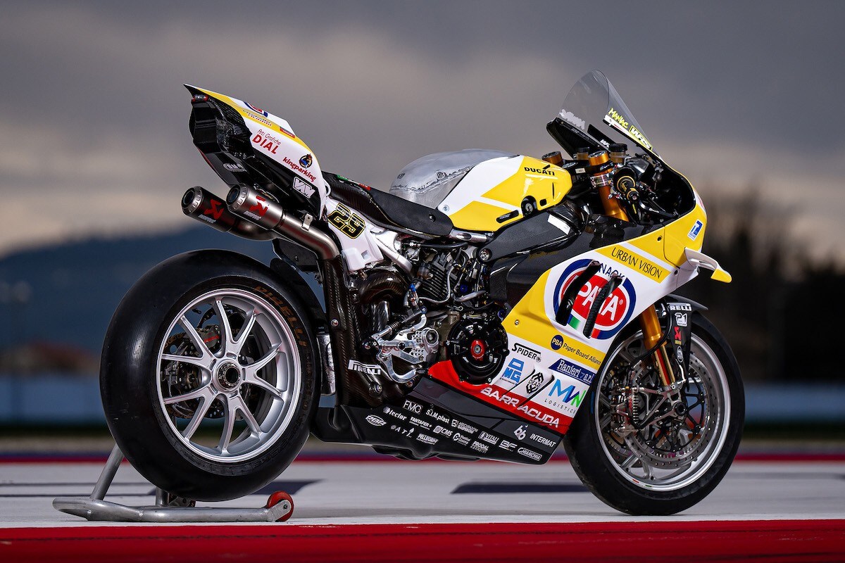 WorldSBK: svelata la livrea del team GoEleven Ducati 2025