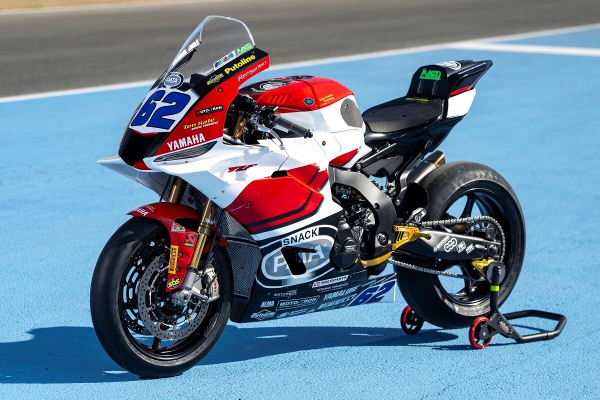 Yamaha a Jerez con la livrea 70° anniversario
