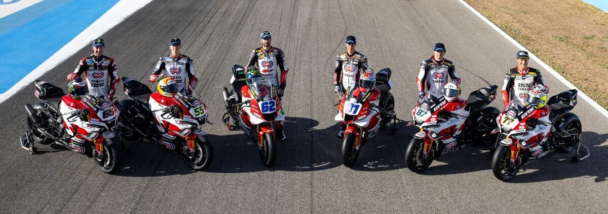 Yamaha a Jerez con la livrea 70° anniversario