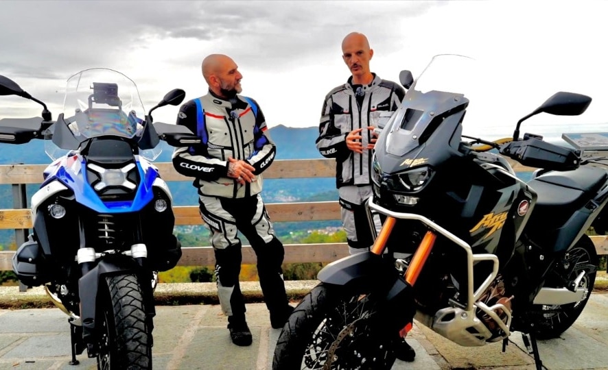 Test a Testa #15: BMW R 1300 GS ASA VS Honda CRF1100L Africa Twin Adventure Sports DCT +VIDEO+