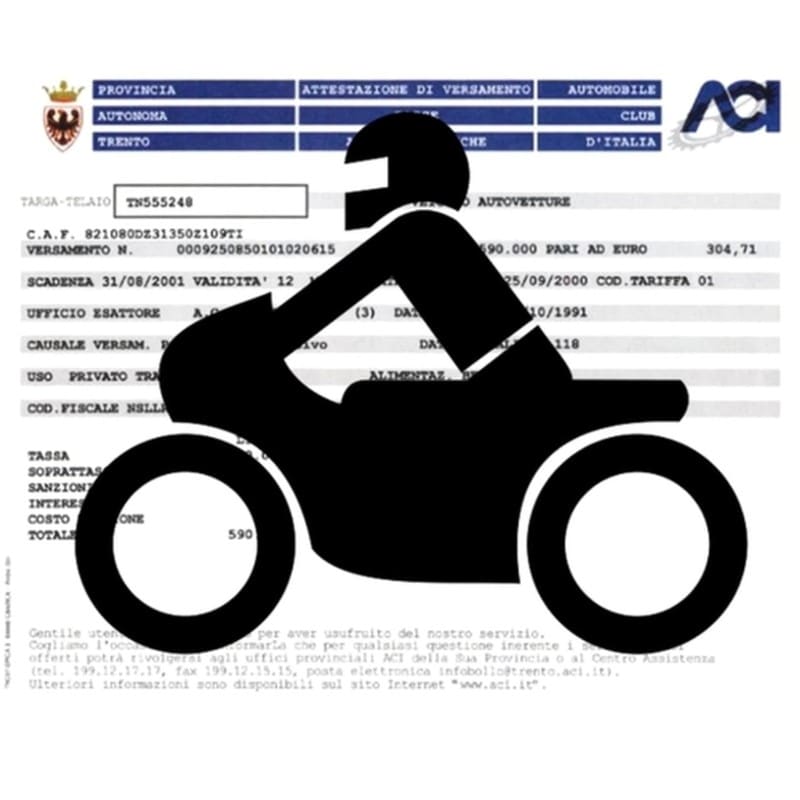 Bollo Moto scadenze pagamenti sanzioni
