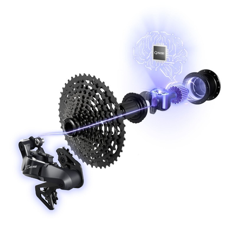 Shimano Q'AUTO: arriva la cambiata automatica Di2 autoalimentata, senza batteria