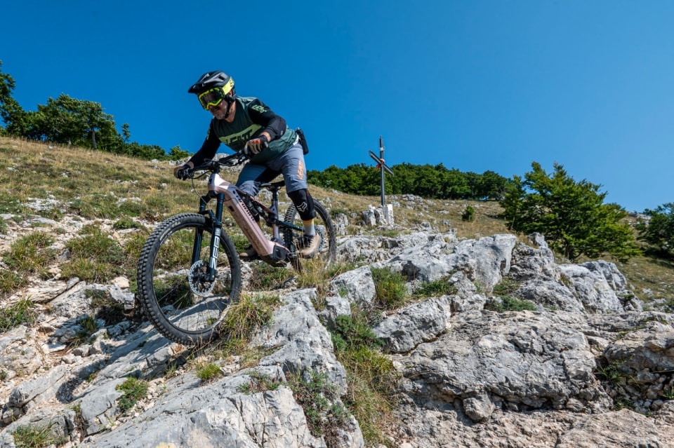 Haibike AllMtn CF 11 TRN/IQ: full carbon, 160 mm di escursione e cambio Pinion integrato