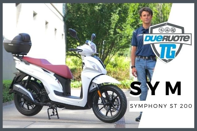 SYM Symphony ST 200: animale da citta!