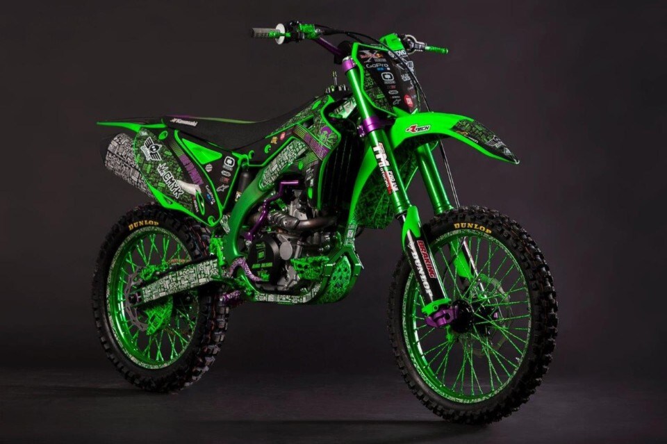 KX450 Party Fluo Edition by Alvaro Dal Farra