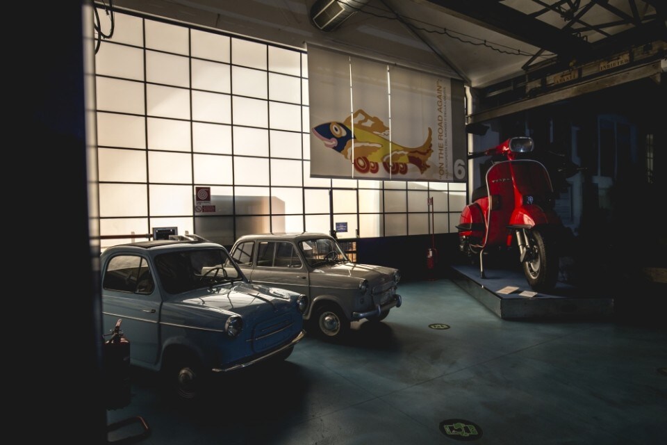 Il museo Piaggio... by night