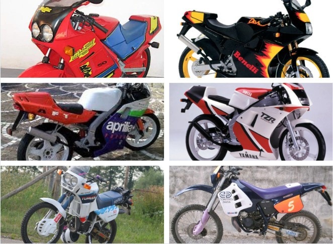 Le moto CINQUANTA che ci hanno fatto sognare!