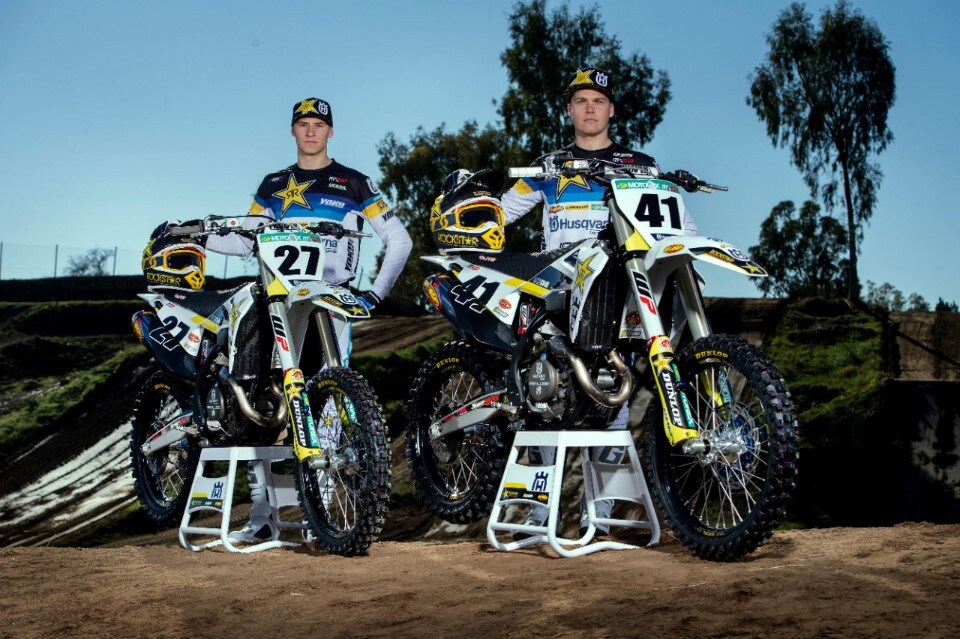 Immagini ufficiali del Team Rockstar Energy Husqvarna Factory Racing MXGP 2020