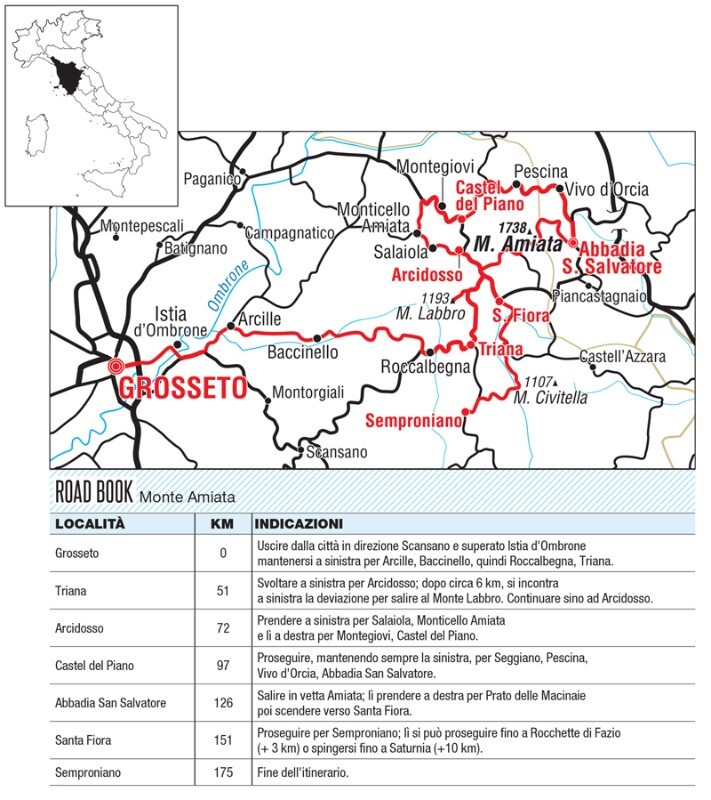 Toscana: il Monte Amiata
