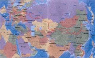 Da Roma a Pechino: moto, polizia e beneficenza