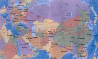 Da Roma a Pechino: moto, polizia e beneficenza