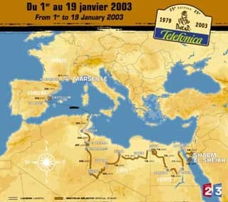 Rally: Presentata la Dakar 2003