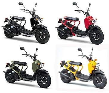 Honda Zoomer 50: minimalista hi-tech