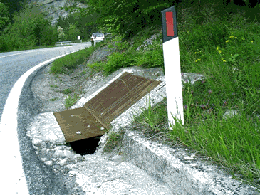 Un guard rail amico sulla Apecchiese