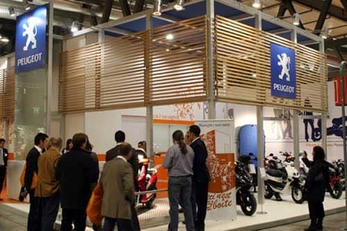 Eicma: stand Peugeot