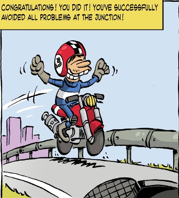 Un fumetto sulla sicurezza stradale