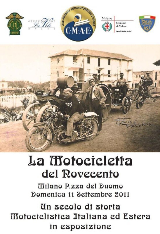 In piazza Duomo le moto del 900 - Dueruote