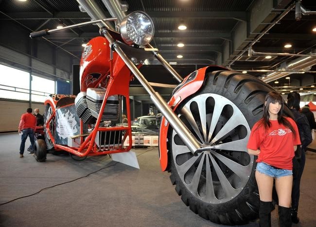 Verona: la moto più grande del mondo