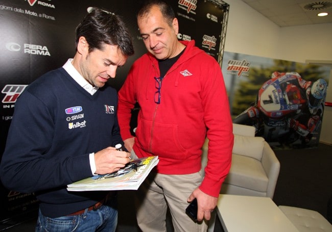Carlos Checa inaugura Motodays!