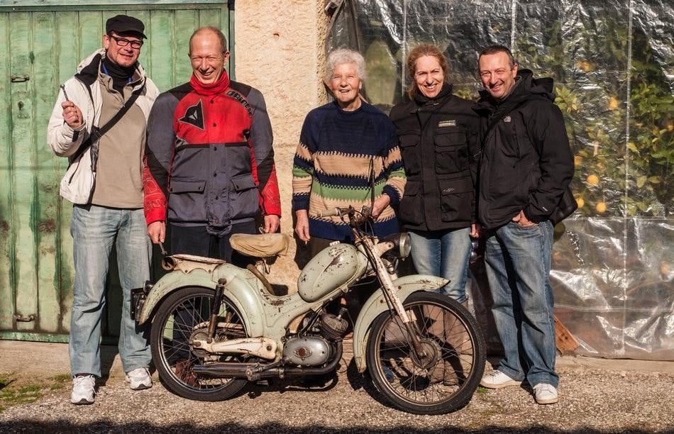 La storia di Bertani Gemma e del suo motorino