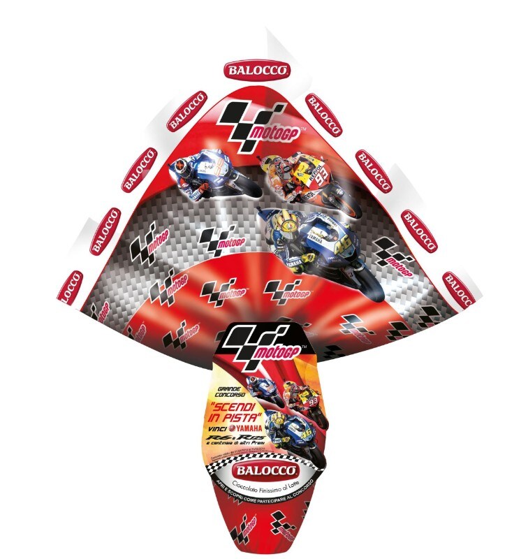 La MotoGP nell'uovo di Pasqua