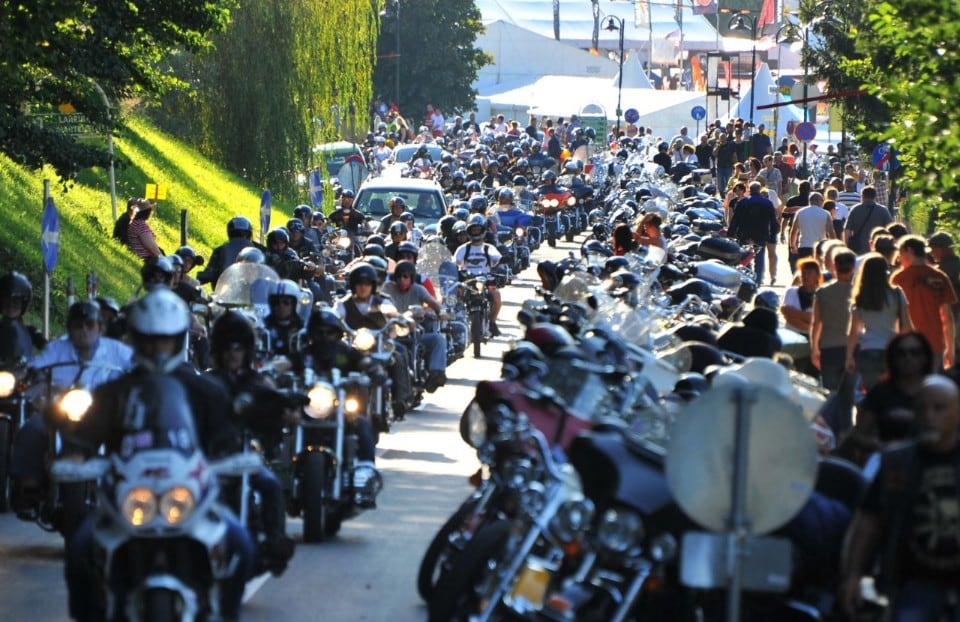 H-D: in 100.000 all'European Bike Week