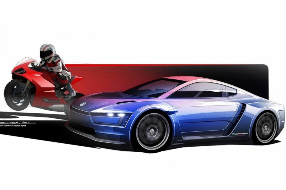 La Volkswagen XL Sport Concept ha un cuore Ducati