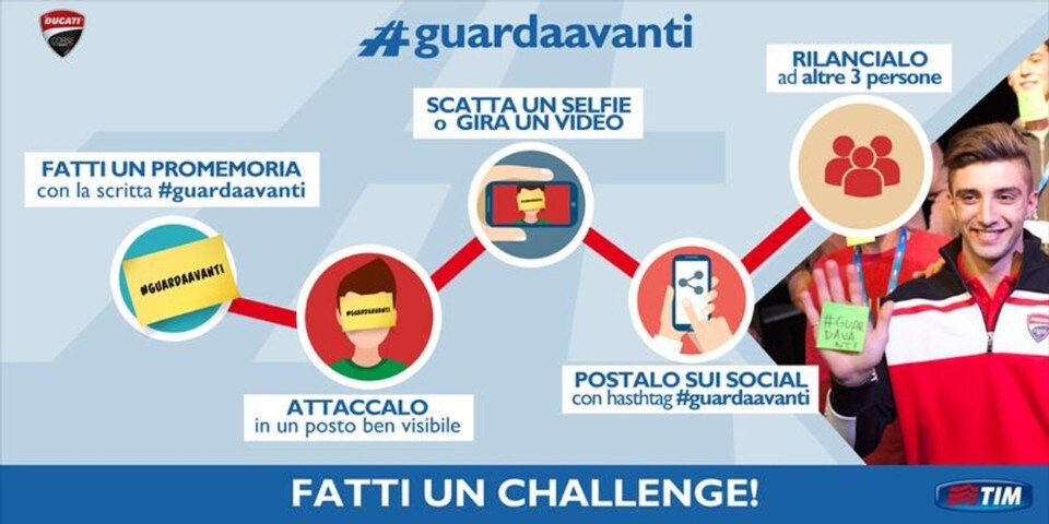 È il momento di dire guarda avanti!