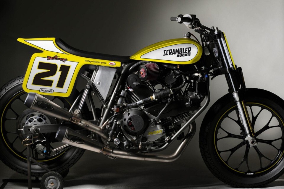 AMA Flat Track: Bayliss al via con una special ispirata alla Scrambler