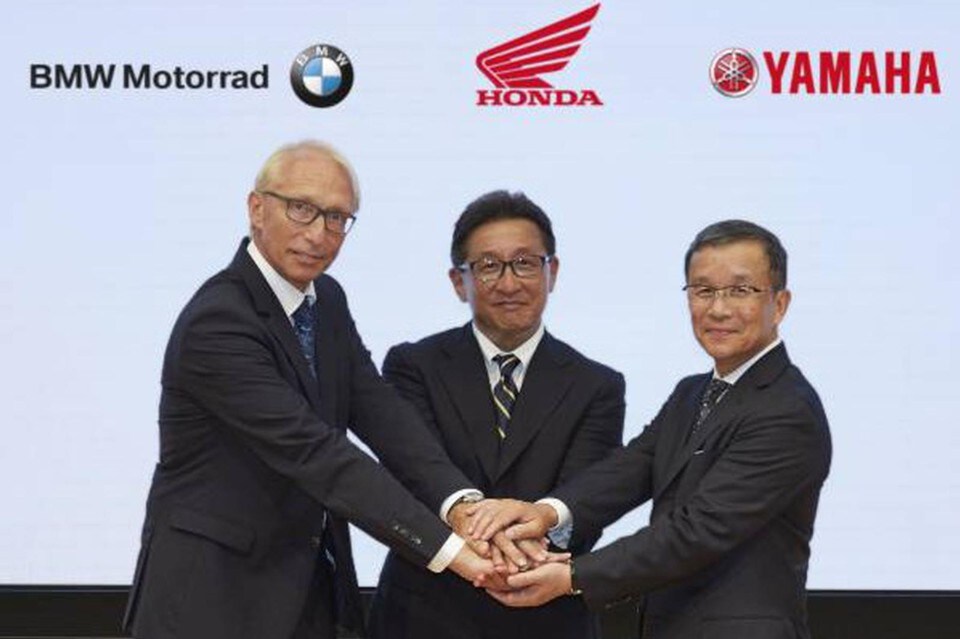 BMW, Honda e Yamaha annunciano una cooperazione