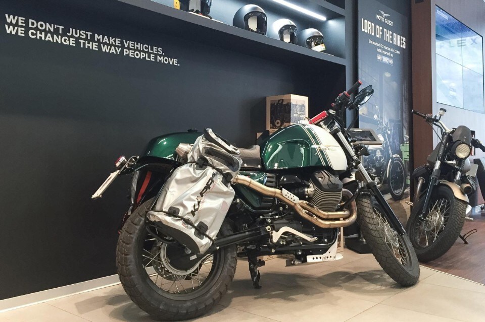 Le Guzzi di Lord Of The Bikes, esposte al Motoplex Milano