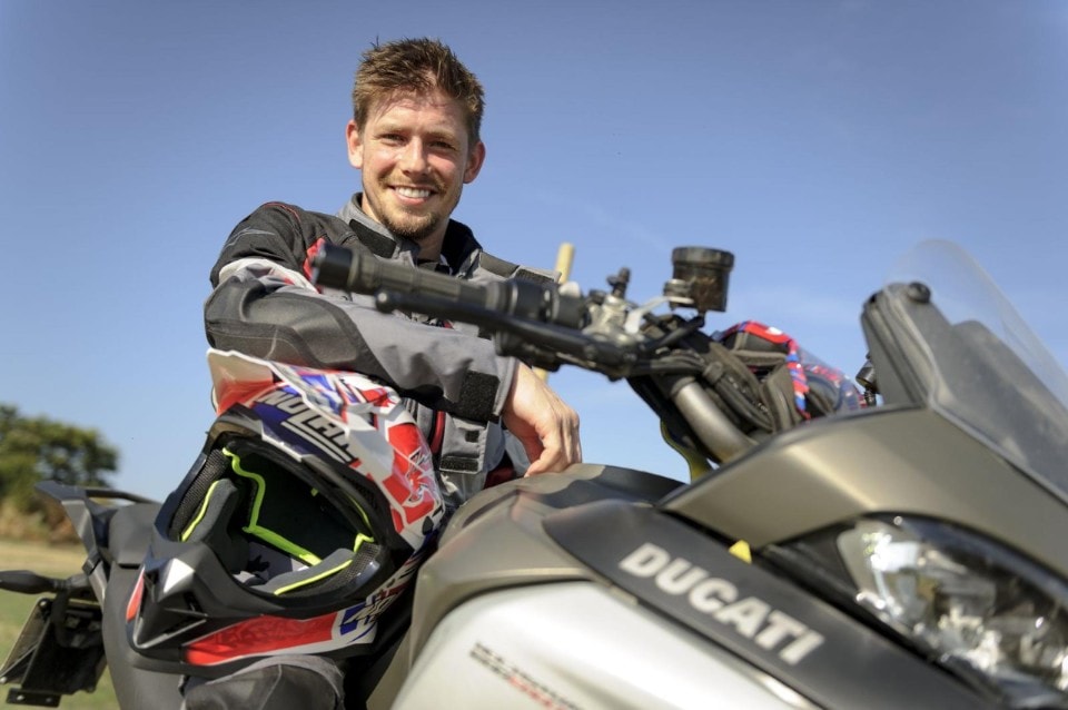 Casey Stoner a scuola di off-road!