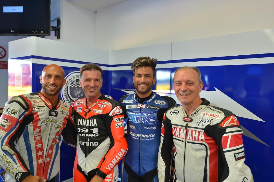 Yamaha partner della "Old School Racing" di Alessandro Gramigni