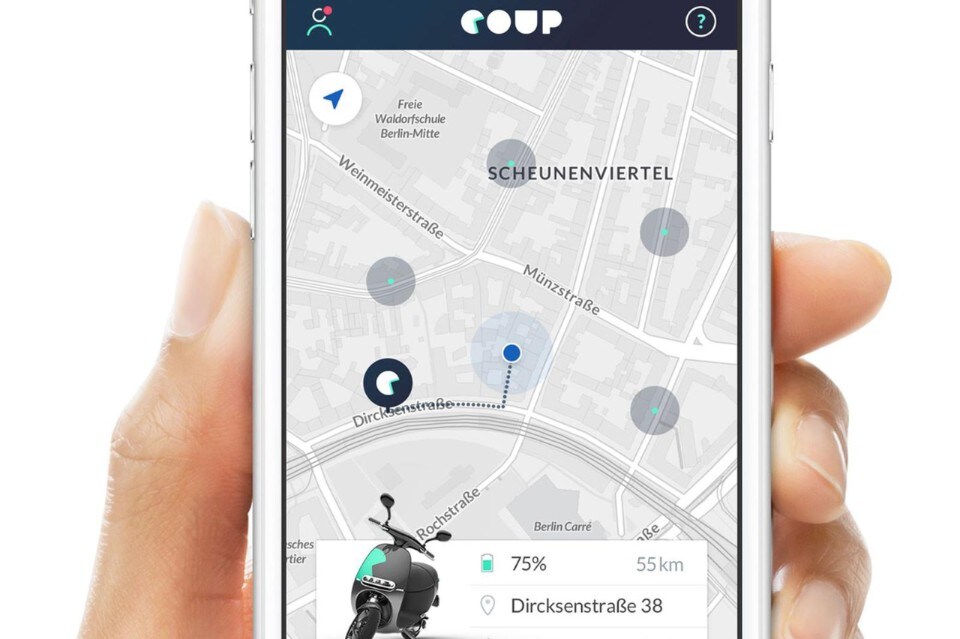 Bosch "Coup": scooter sharing elettrico
