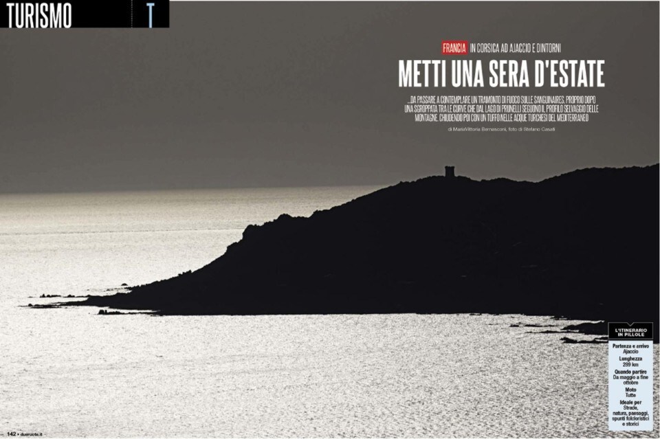 Su Dueruote di Settembre: alla scoperta della Corsica