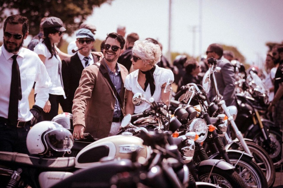 Distinguished Gentleman's Ride, Triumph c’è!