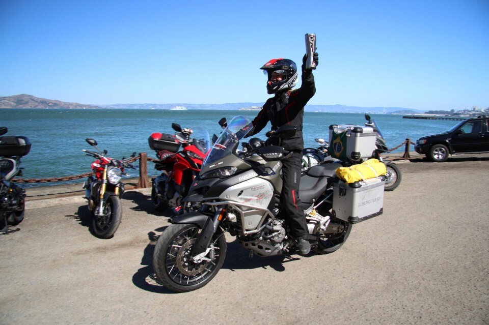 Ducati Globetrotter 90°: dal Giappone la fiaccola arriva negli USA