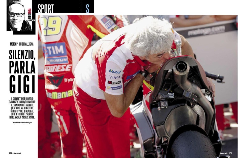 Su Dueruote di Novembre: Meda intervista Dall'Igna