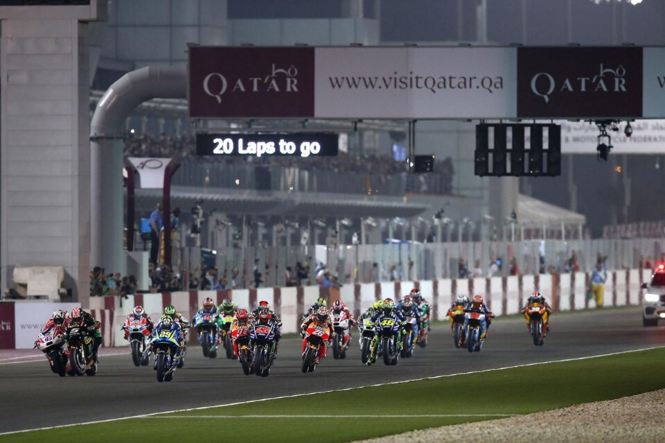 MotoGP Qatar: oltre i milione davanti alla TV