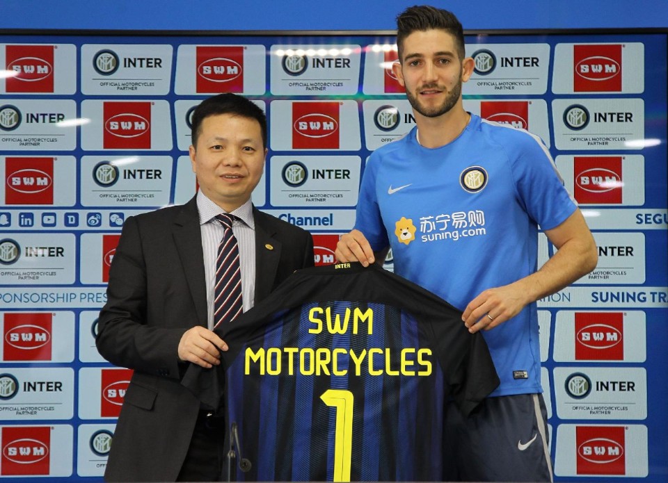 Calcio e moto: SWM diventa partner dell'Inter
