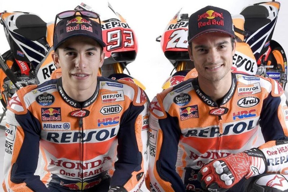 Marquez e Pedrosa si mettono all'asta per beneficenza