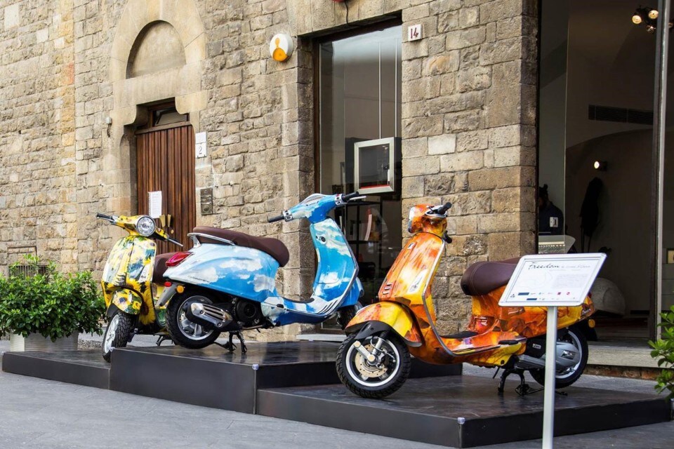 La Vespa incontra Andy Warhol a Firenze
