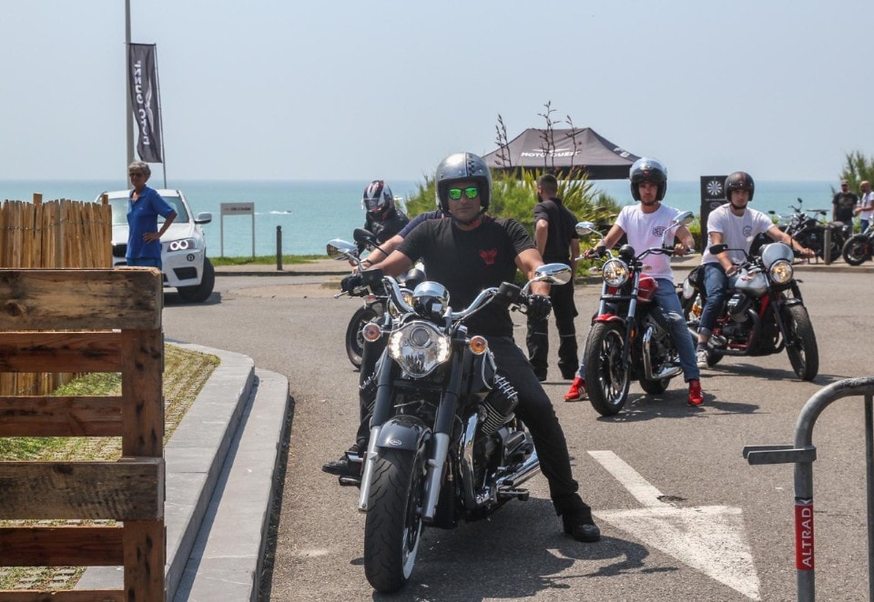 Moto Guzzi in passerella a Wheels & Waves