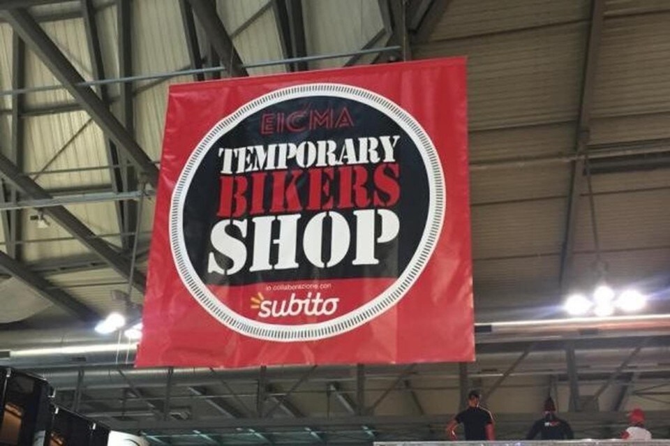 EICMA, ritorna il Temporary bikers shop