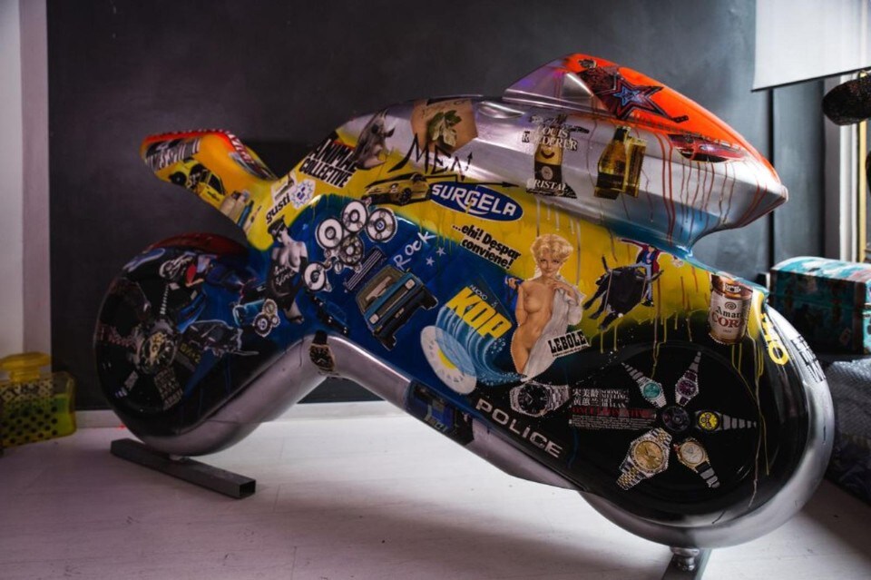 Motomorphosis, una motosilhouette per Valentino al Motor Show