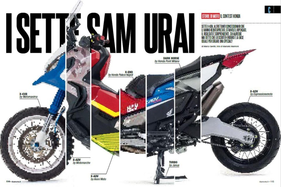 Su Dueruote di Marzo: la famiglia degli X-ADV Special!