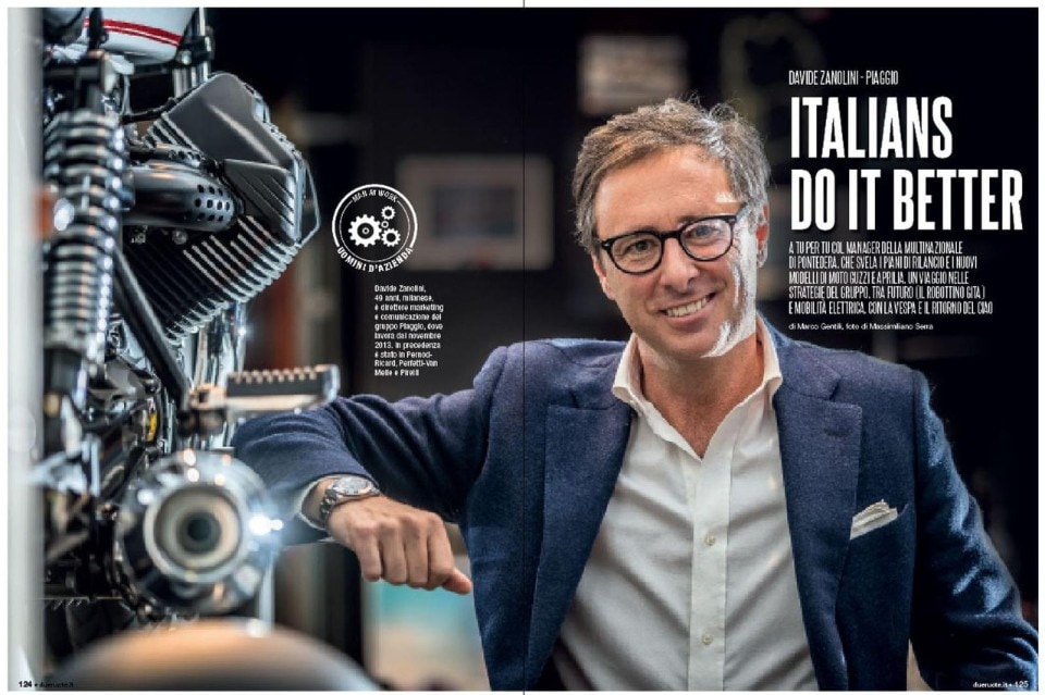 Su Dueruote di marzo: le novità del Gruppo Piaggio